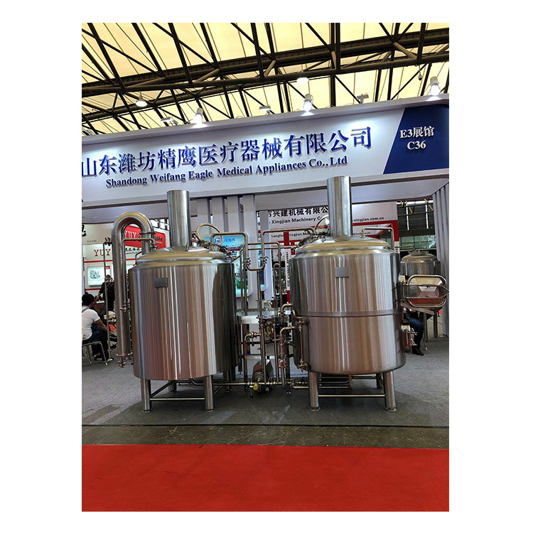 600L 1000L beer brewing machine brewhouse system factory ZXF